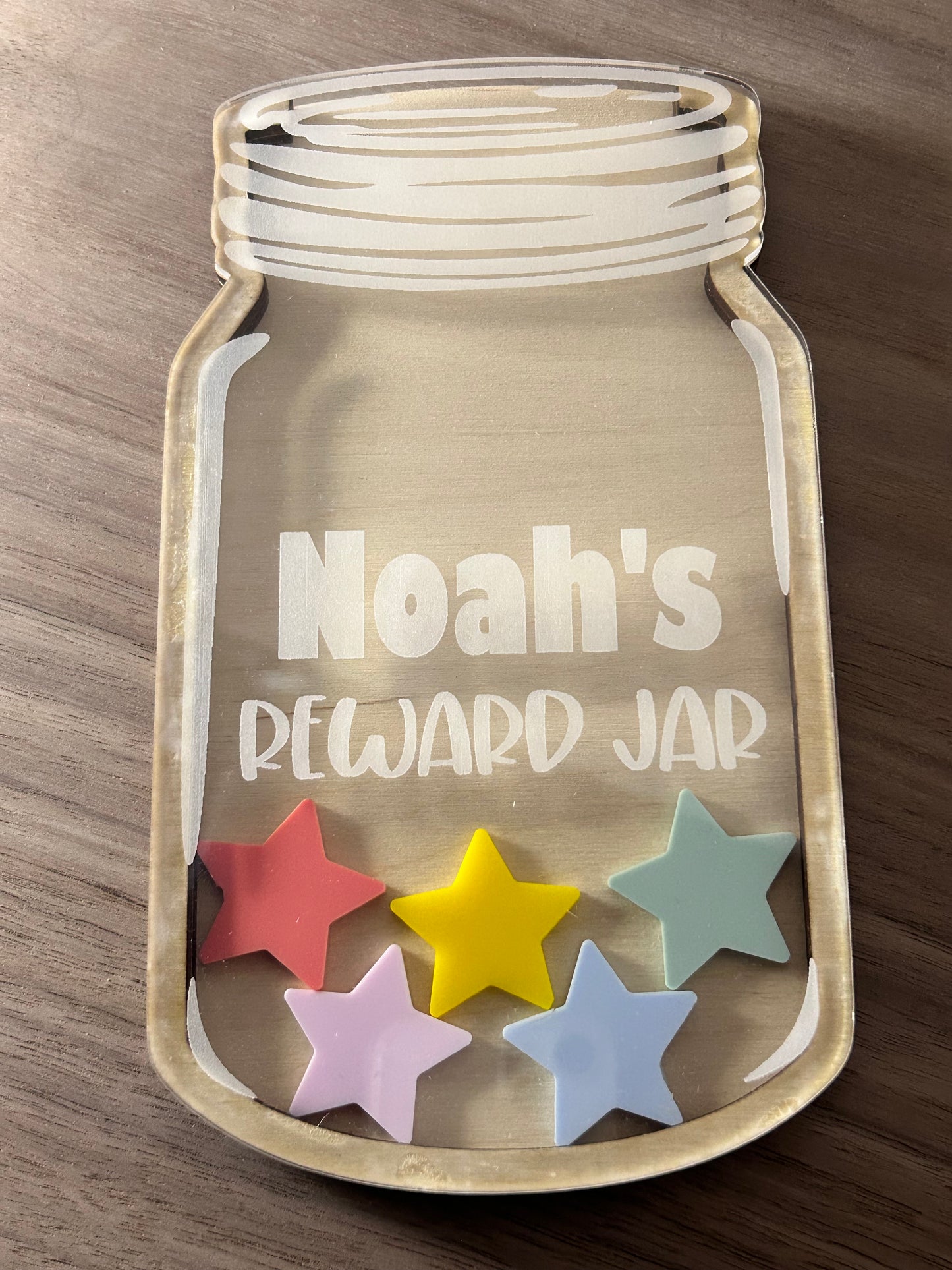 Personalized Reward Jar for Kids